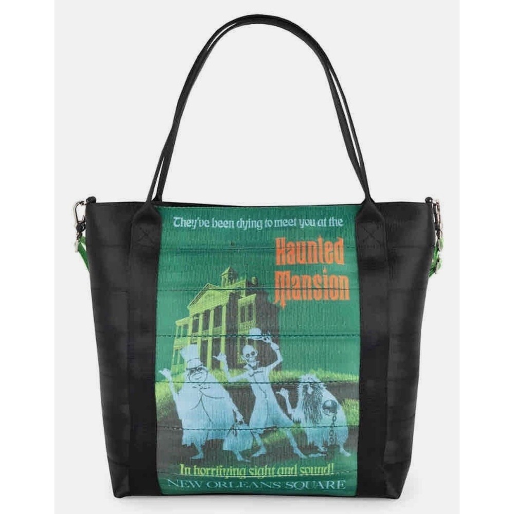 Harveys - Poster Tote / Haunted Mansion seatbelt bag - New GORGEOUS SHIPS FAST